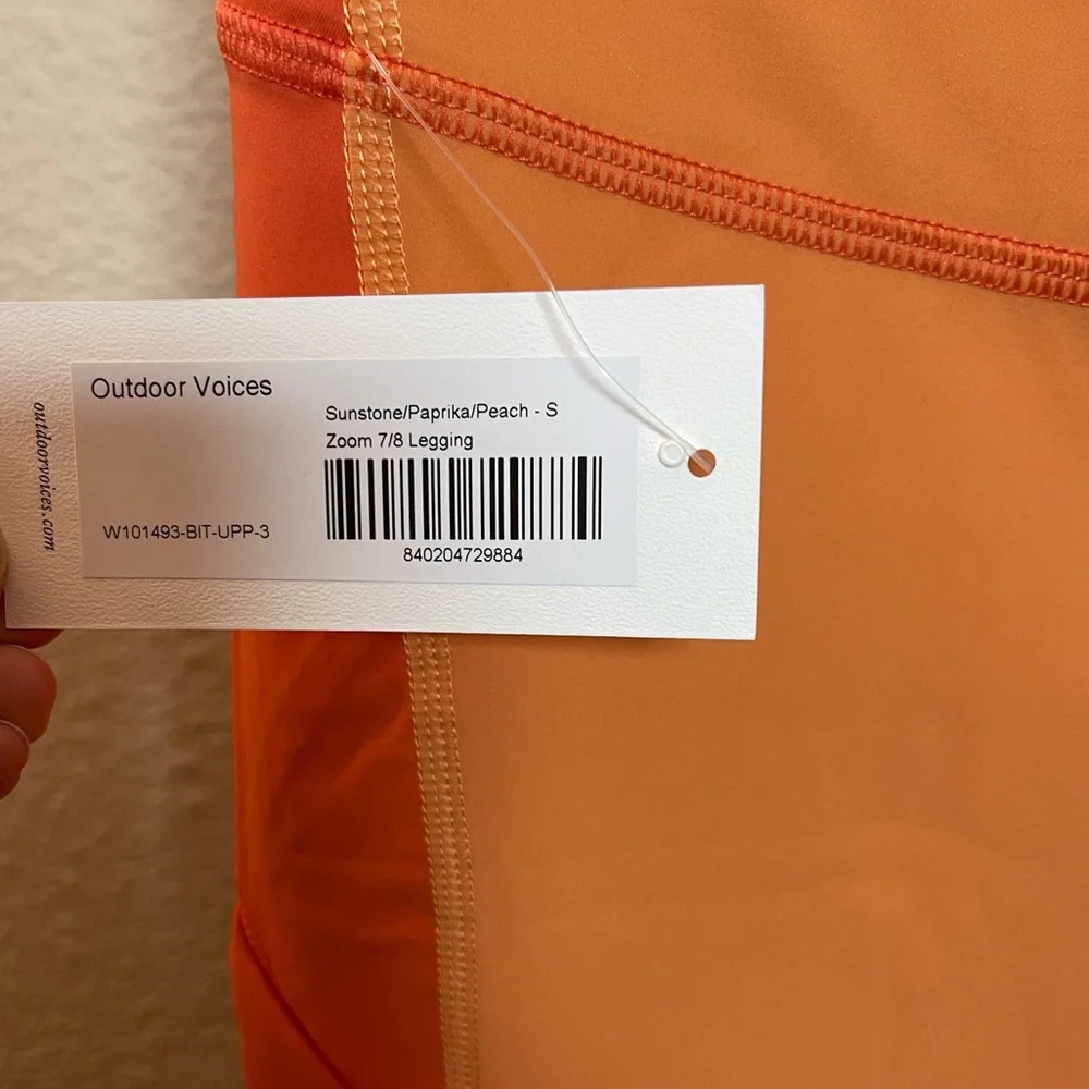 NWT Outdoor Voices Zoom 7/8 Leggings - Picture 6 of 6